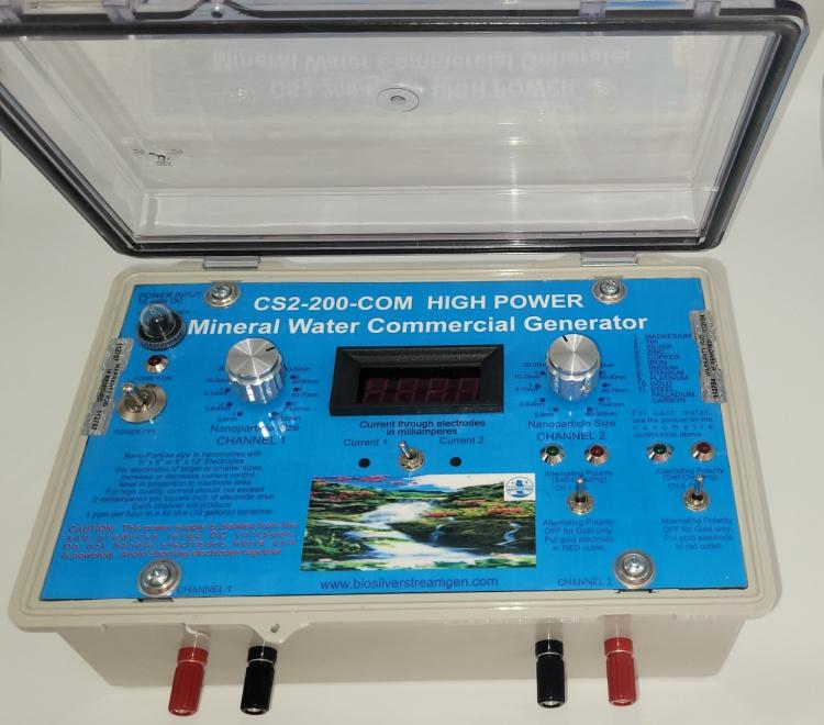 Affordable Two-Channel Colloidal Silver Generator for Home Use